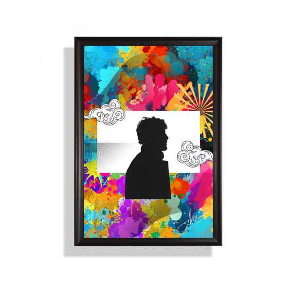Silhouette of Thought Canvas Painting
