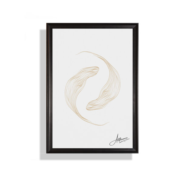 Yin Yang Flow Canvas Painting