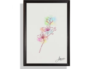 Dreamy Blossoms Canvas Painting