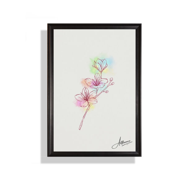 Dreamy Blossoms Canvas Painting