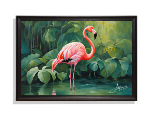 Tropical Beauty Canvas Painting