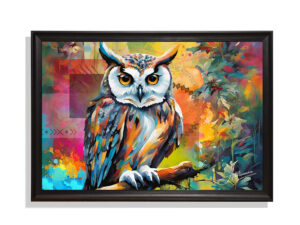 Colourful Wisdom Canvas Painting