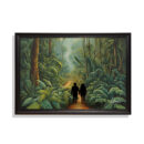 Verdant Odyssey Canvas Painting