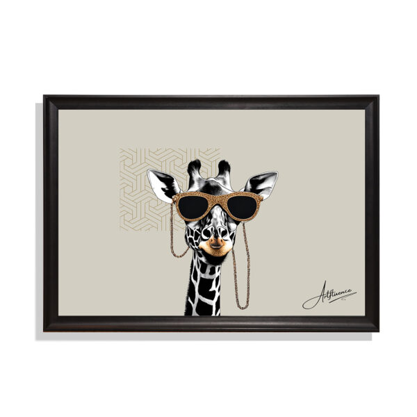 Giraffe Chic Feng Shui Painting