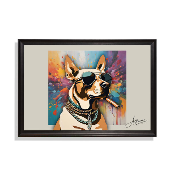 Doggone Dapper Canvas Painting