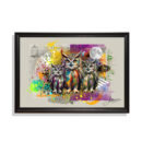 Nocturnal Family Canvas Painting