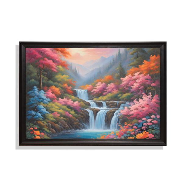 Cascading Tranquility Canvas Painting