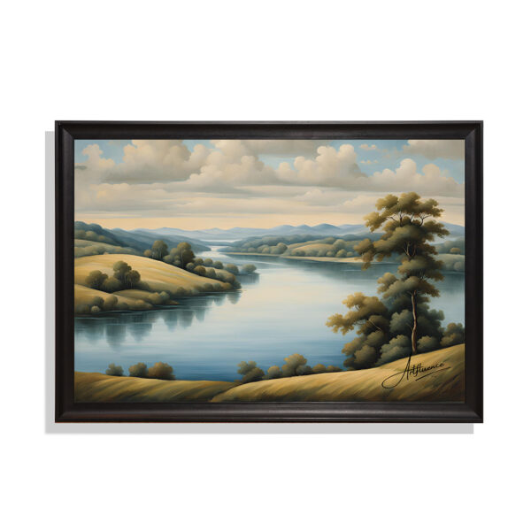River's Dream Canvas Painting