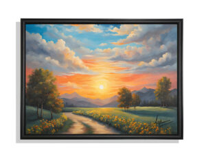 Sunset Serenade Canvas Painting