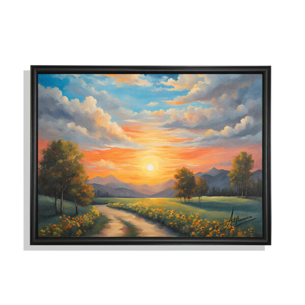 Sunset Serenade Canvas Painting