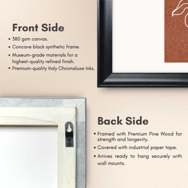 Rustic Romance Canvas Painting - Image 3