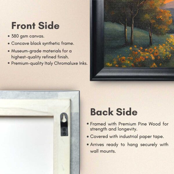 Sunset Serenade Canvas Painting - Image 3