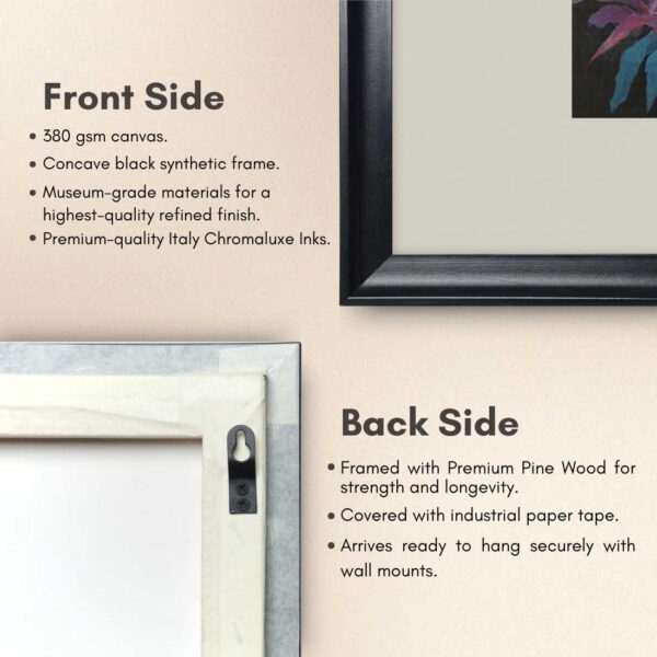 Serene Sanctuary Canvas Painting - Image 3