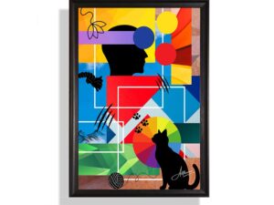 Cat's Perspective Canvas Painting