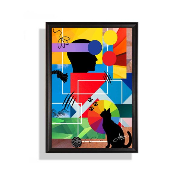 Cat's Perspective Canvas Painting