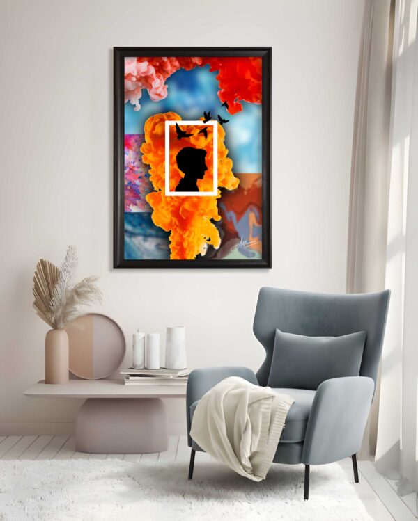 Beyond the Frame Canvas Painting - Image 2