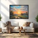 Sunset Serenade Canvas Painting