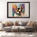 Doggone Dapper Canvas Painting