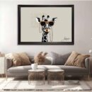 Giraffe Chic Feng Shui Painting