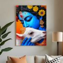 Krishna ji Canvas Painting