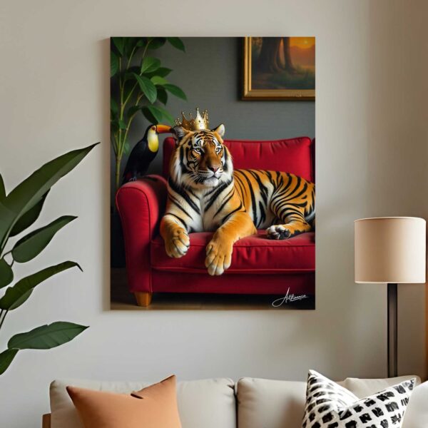 Leopard Canvas Painting