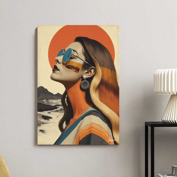 Modern Woman Canvas Painting