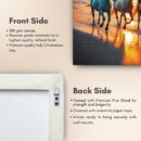 Running Horses on Beach Canvas Painting
