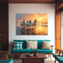 Running Horses Dream Canvas Painting